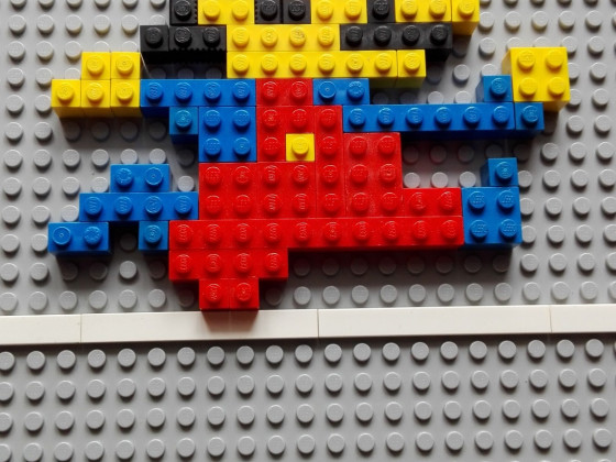 Pixel Art mit Lego