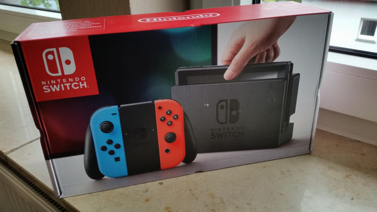 Nintendo Switch endlich in meinem Besitz