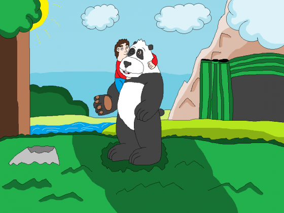 Hab dich Lieb, mein großes Panda-Bärchen