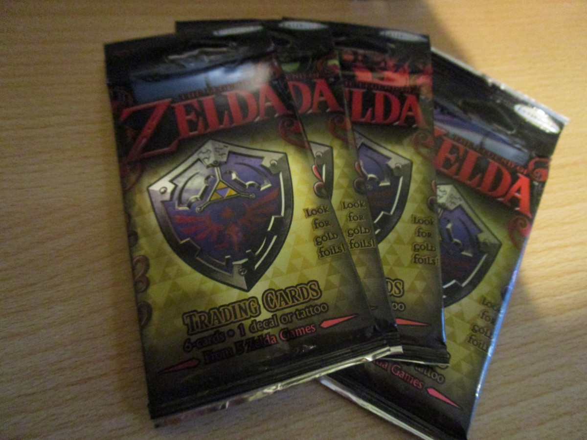 Zelda Trading Card Game Booster Packungen