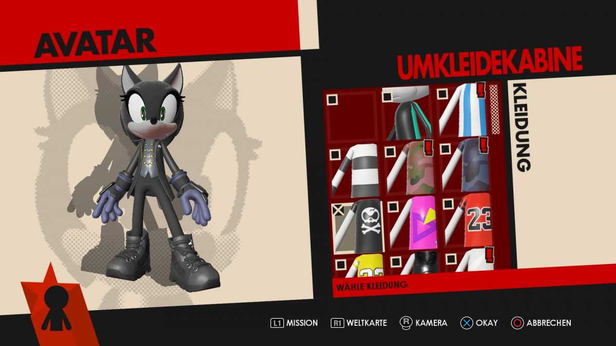 Mein Sonic Forces Charakter