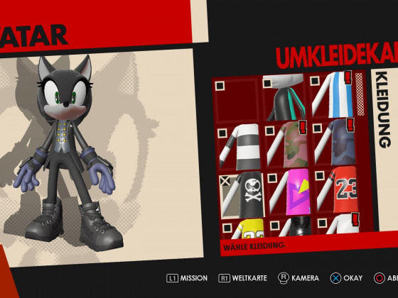 Mein Sonic Forces Charakter