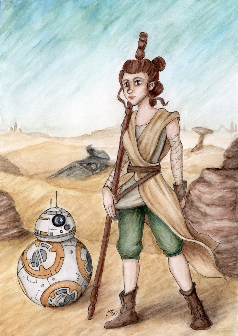 Rey und BB-8