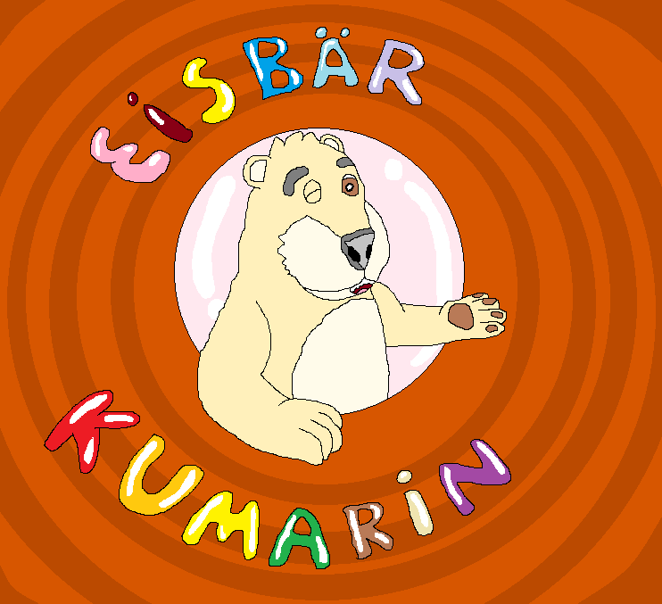 Eisbär Kumarin (Cartoonlogo)