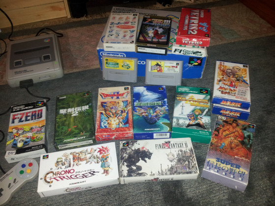 Super Famicom und Spiele Zugänge! ^.^