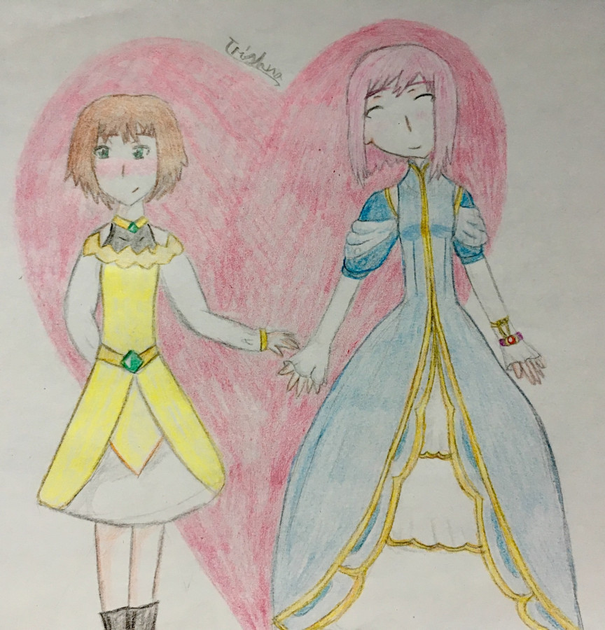 Girlfriends in dresses, part two