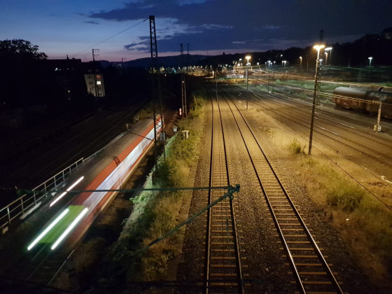 Schienen in Hagen @ Night