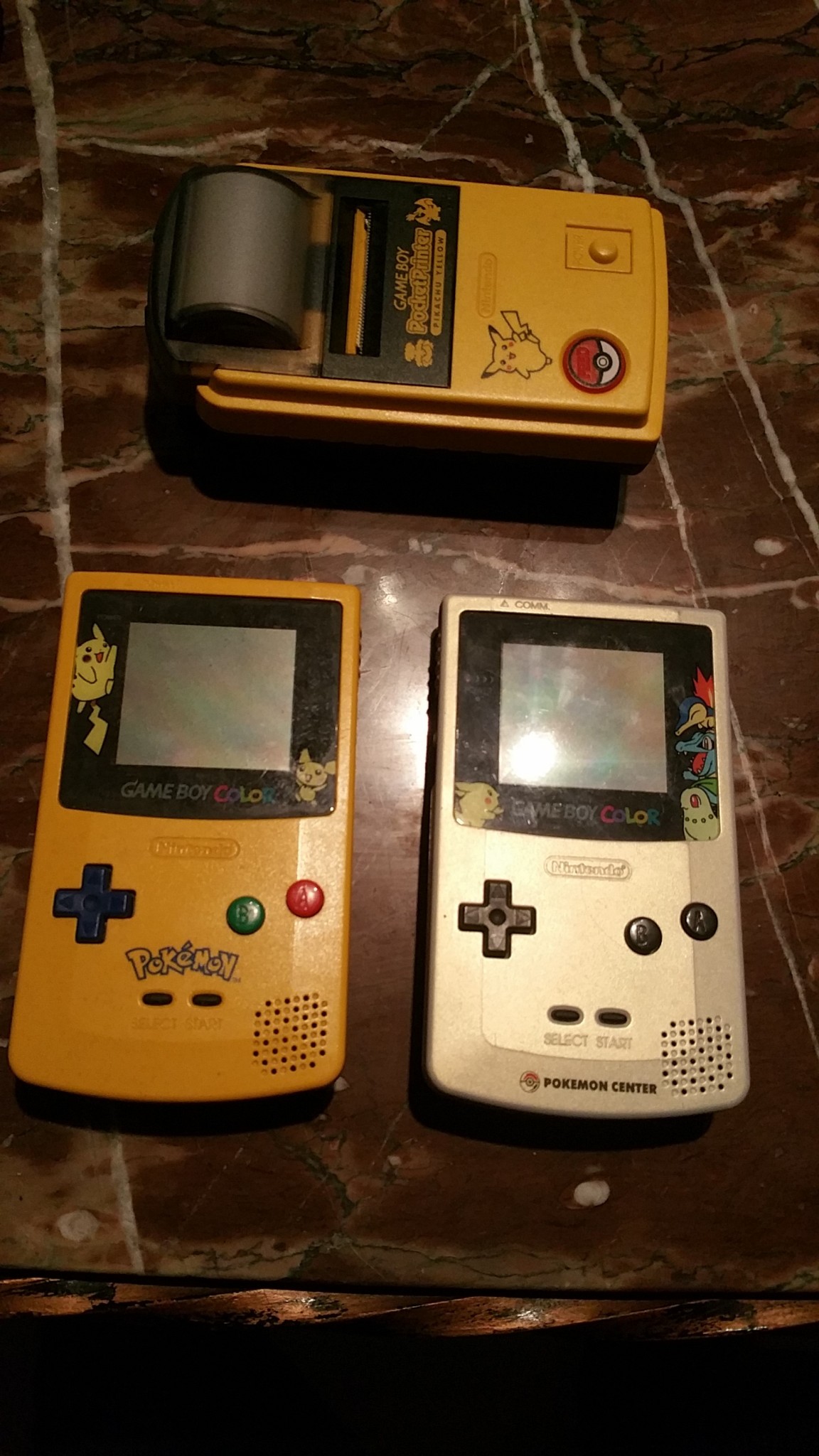 Gameboy Color Spezialeditionen / Pokemon Printer
