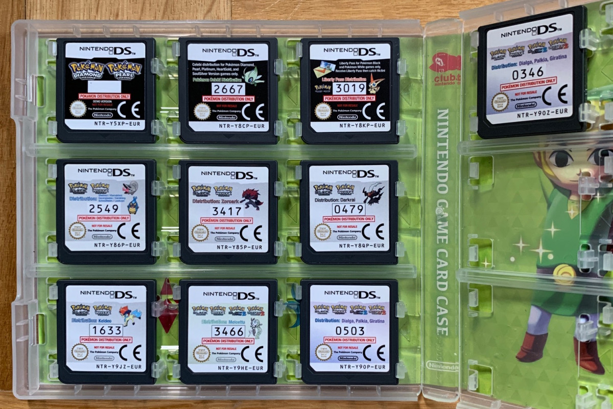 Pokémon Distribution Cartridges