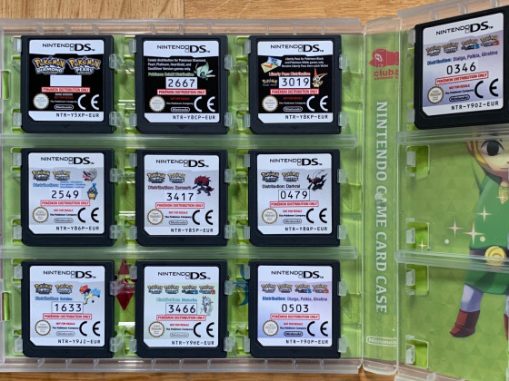 Pokémon Distribution Cartridges