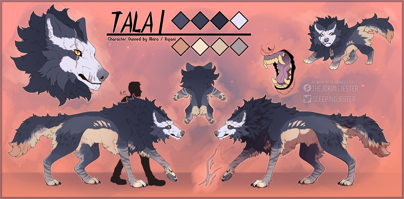 Tala ~ Reference Sheet (Feral)