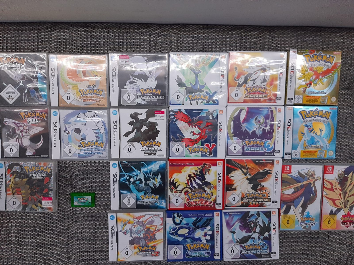 Pokémon-Hauptspiel-Sammlung