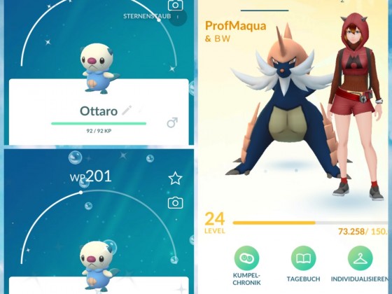 "Community Day: Ottaro" in Pokémon GO (2 Shinies, juhu :D)