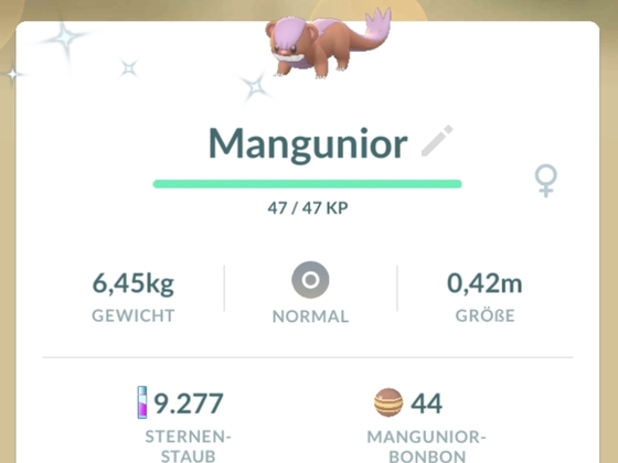 Shiny Mangunior #1