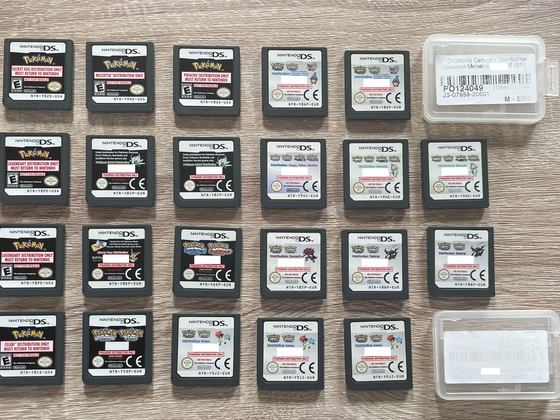 Pokémon Distribution Cartridges Eventmodule Devices