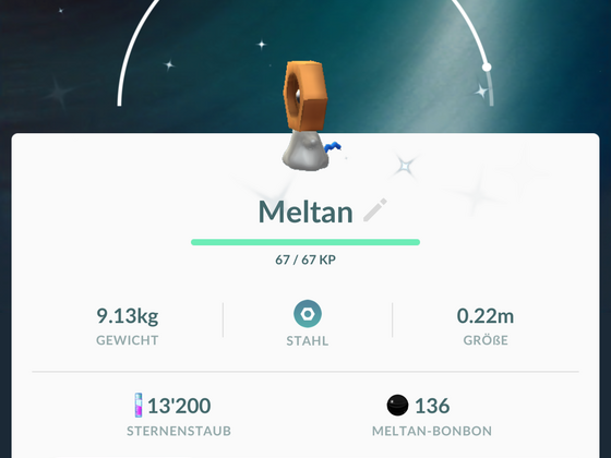 Hallo Shiny Meltan!