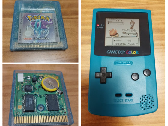 Nostalgie-Projekt #04 - "Pokémon Kristall" ist auch angekommen! :D