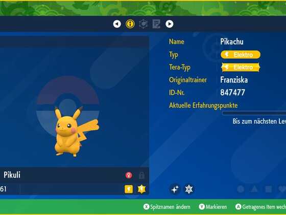 Shiny Pikachu #1