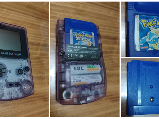 Nostalgie-Projekt #09 - "Zweit-GBC" und Pokémon Blau