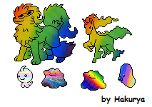 Rainbowing Pokémon