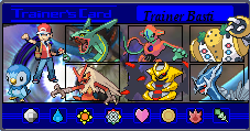 Trainer´s Card 1