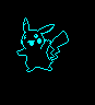 Pikachu Neon(hellblau)