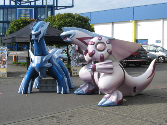 Pokémon-Day 2010 in Köln:  Dialga& Palkia