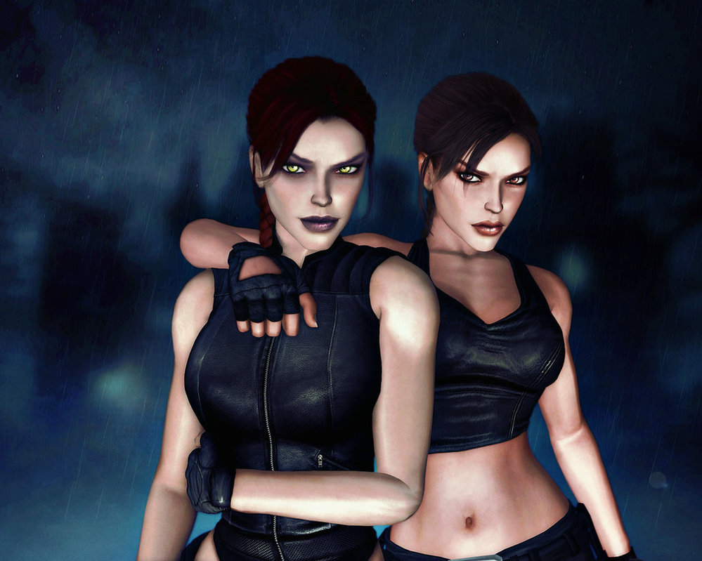 Lara und Shadow