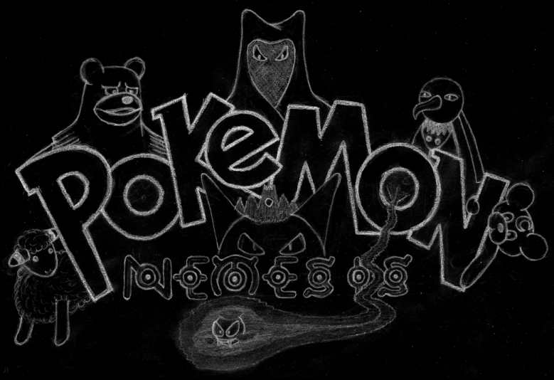 Pokemon Nemesis - Logo (negativ)