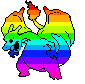 Rainbow Glurak