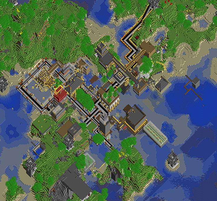 Minecraft-Metropole [Die Karte]