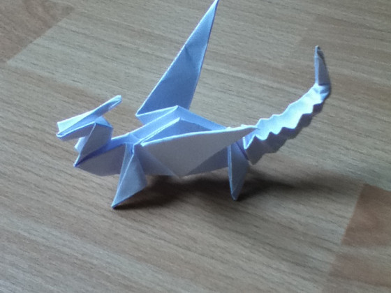 Origami Drache