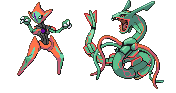 Rayquaza + Deoxys Fusion