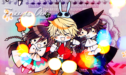 Pandora Hearts - Alice, Oz & Gil