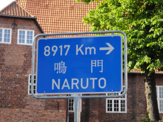 Wegweiser nach Naruto