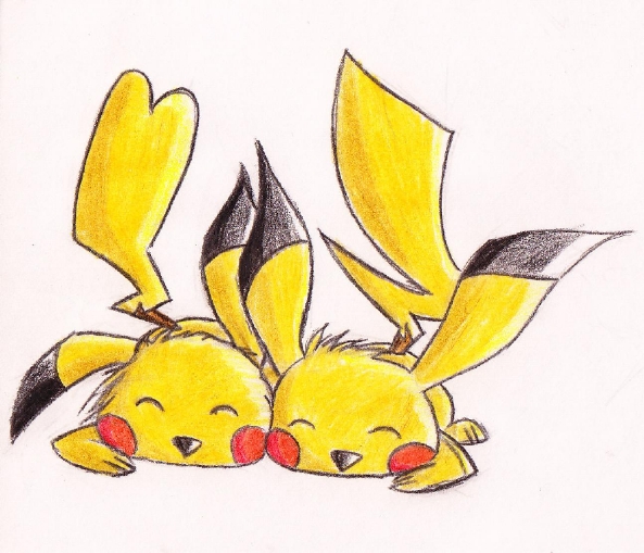 Pokemon Pikachu paar <3