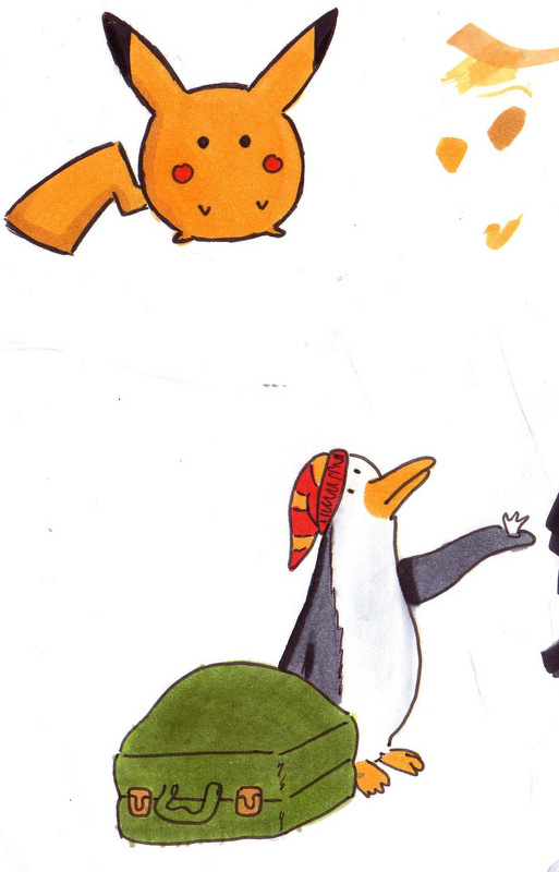 Pika und Pinguin