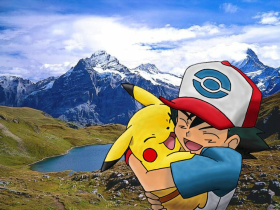 Pikachu und Satoshi