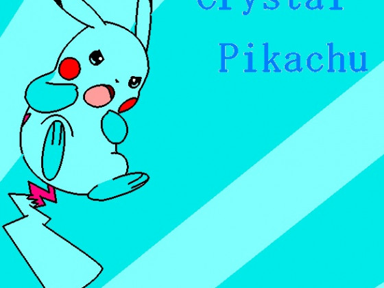 Crystal Pikachu Angry