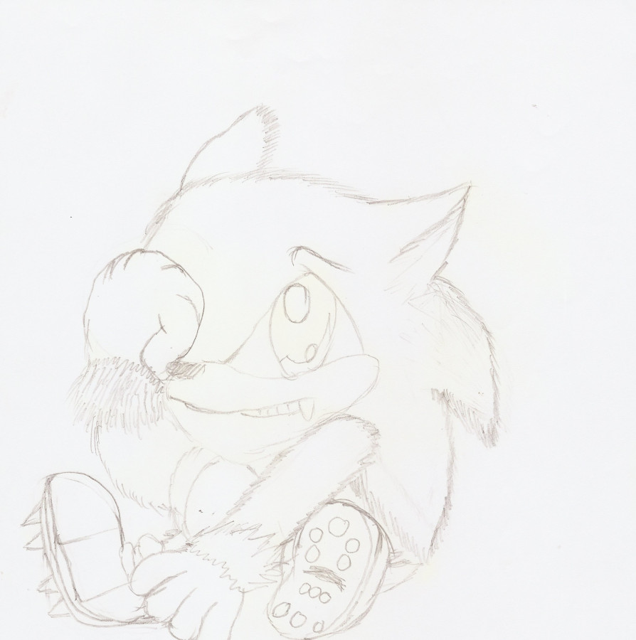 Werehog Sonic Baby