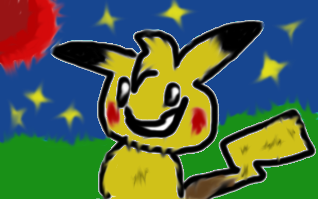 Iwie creepy Pikachu