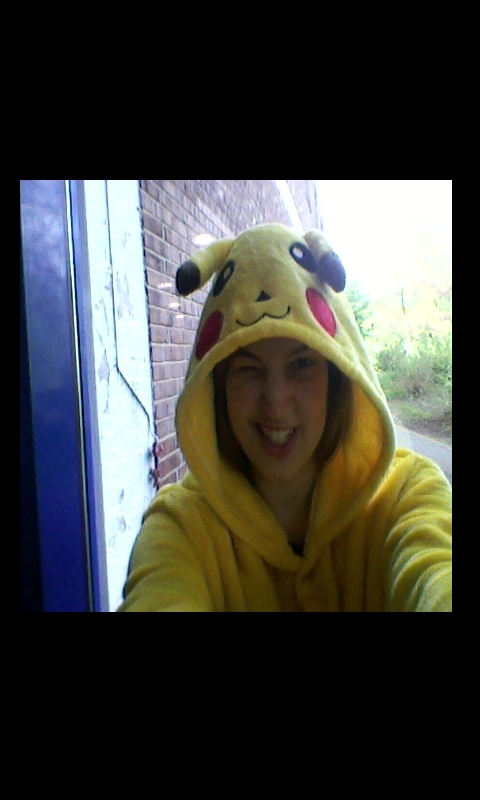 Ich als Pika-Pikachu. :3 Abi-Mottowoche. ;)