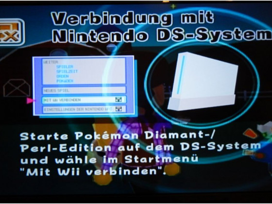 Verbindung mit Nintendo DS-System