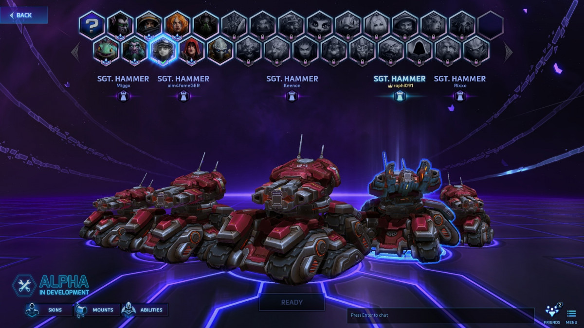 Heroes of the Storm Tech Alpha - Aber ich will Sgt. Hammer haben !!