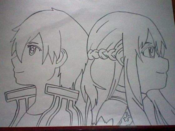 Kirito und Asuna (SAO)