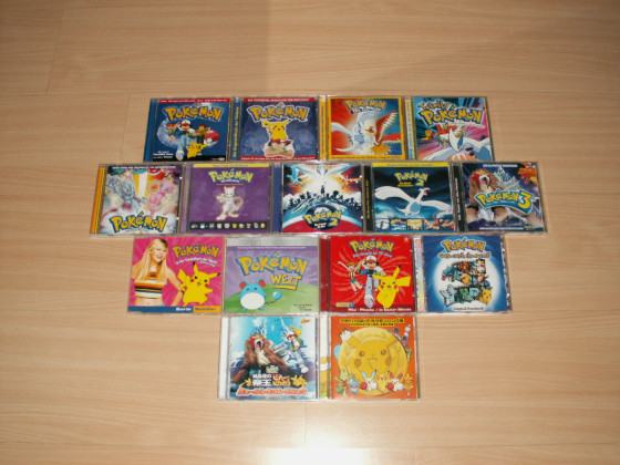 Pokémon CD Sammlung