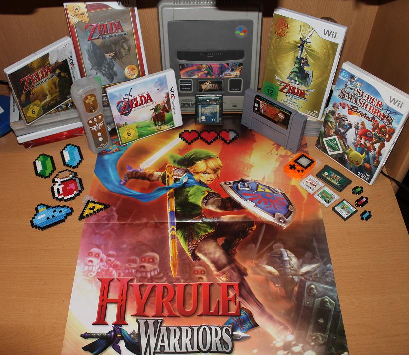 Zelda Sammlung (Stand: 23. Oktober 2014)