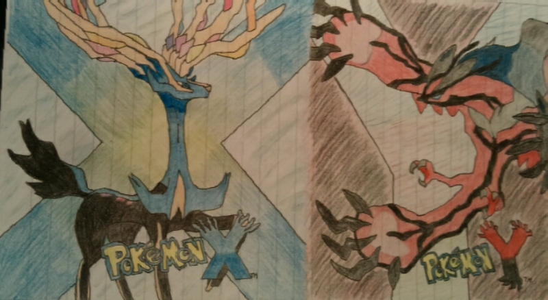 Xerneas & Yveltal (Cover Pokemon X/Y)