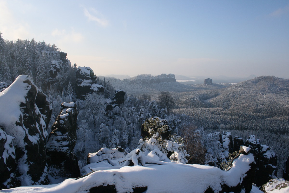 Häntzschelstiege Winter 2013