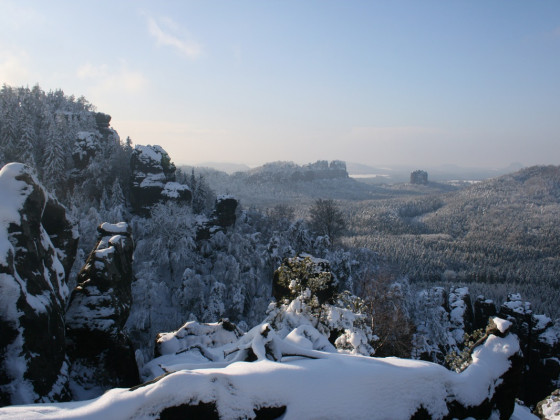 Häntzschelstiege Winter 2013